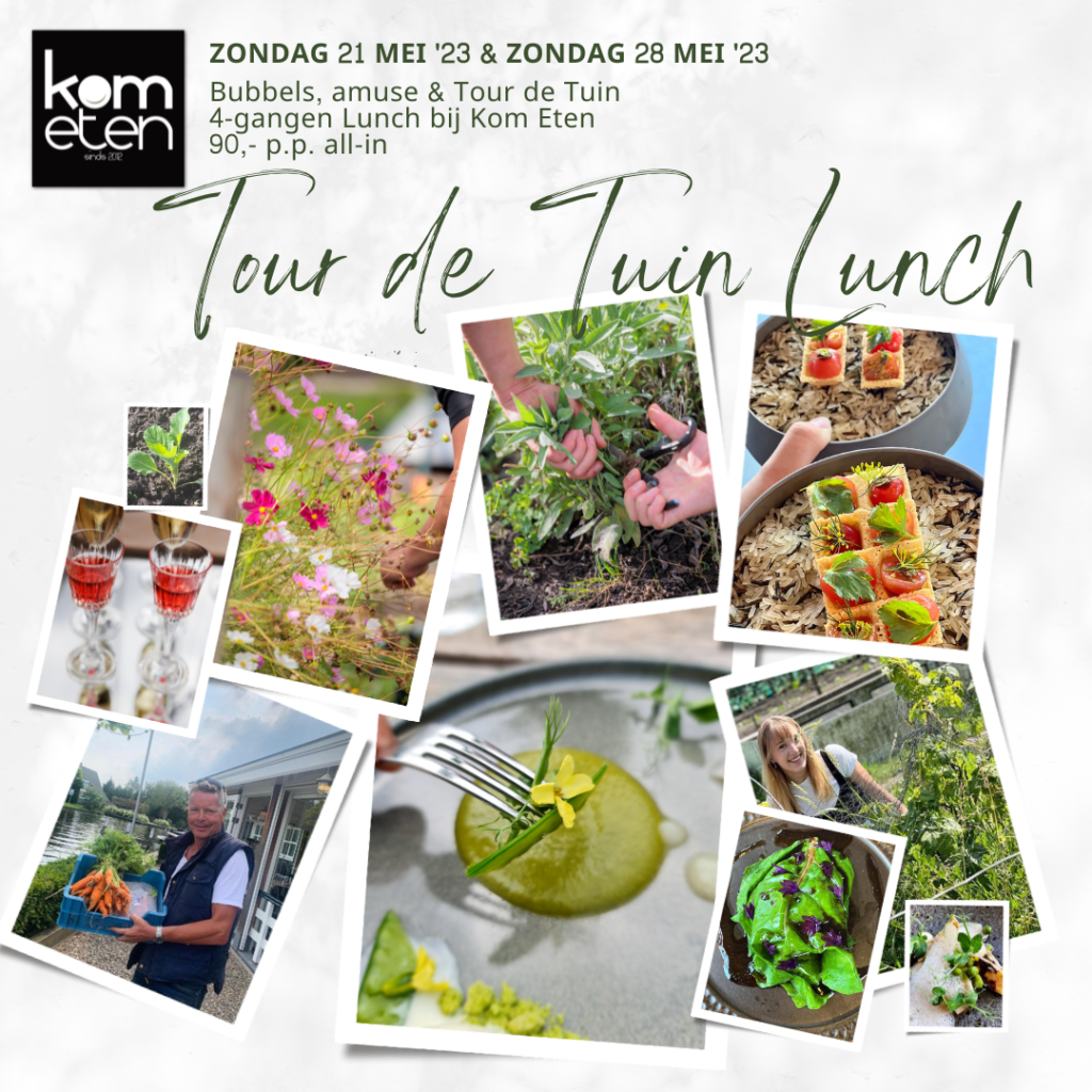 tour de tuin-Lunch-RestaurantKomEten-Hoogmade